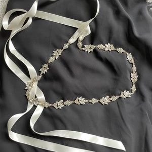 Wedding belt or wedding headpiece